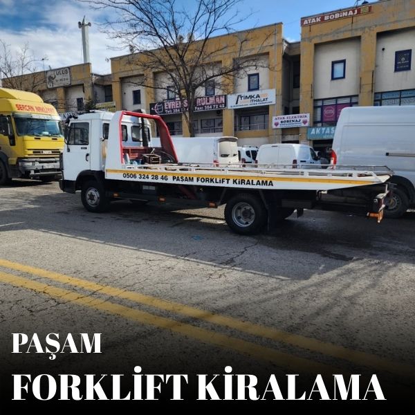 Ankara Kızılay forklift kiralama firması yük taşıma operasyonu